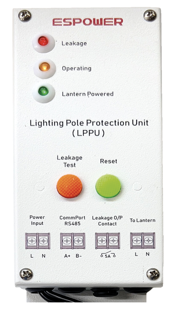 LIGHTING POLE PROTECTION UNIT